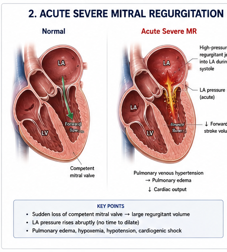 Acute Mitral Regurgitation