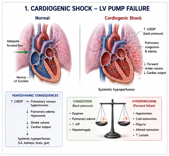 Cardiogenic Shock LV Failure