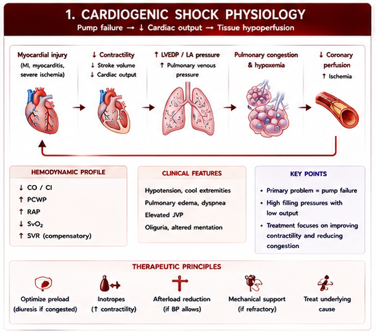 Cardiogenic Shock Pump Failure
