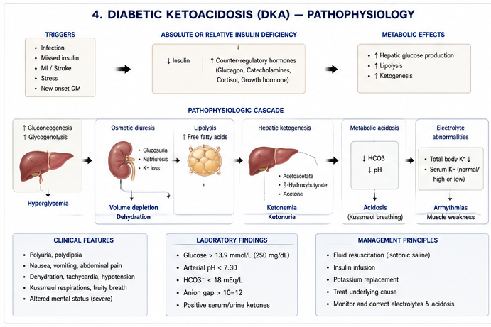 DKA Pathophysiology