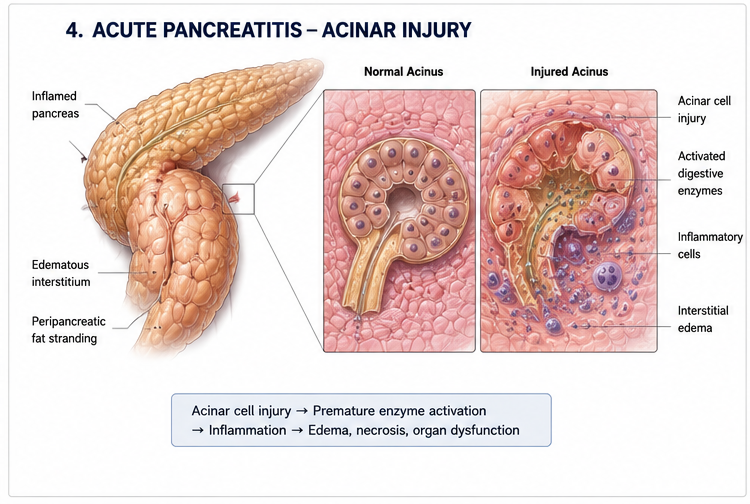 Pancreatitis Acinar Injury