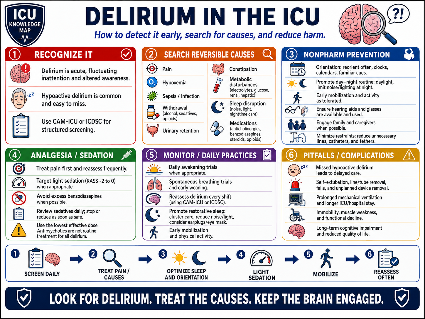 Delirium in the ICU — Audited At-a-Glance Summary